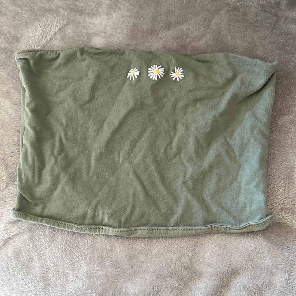 Green tube top size medium